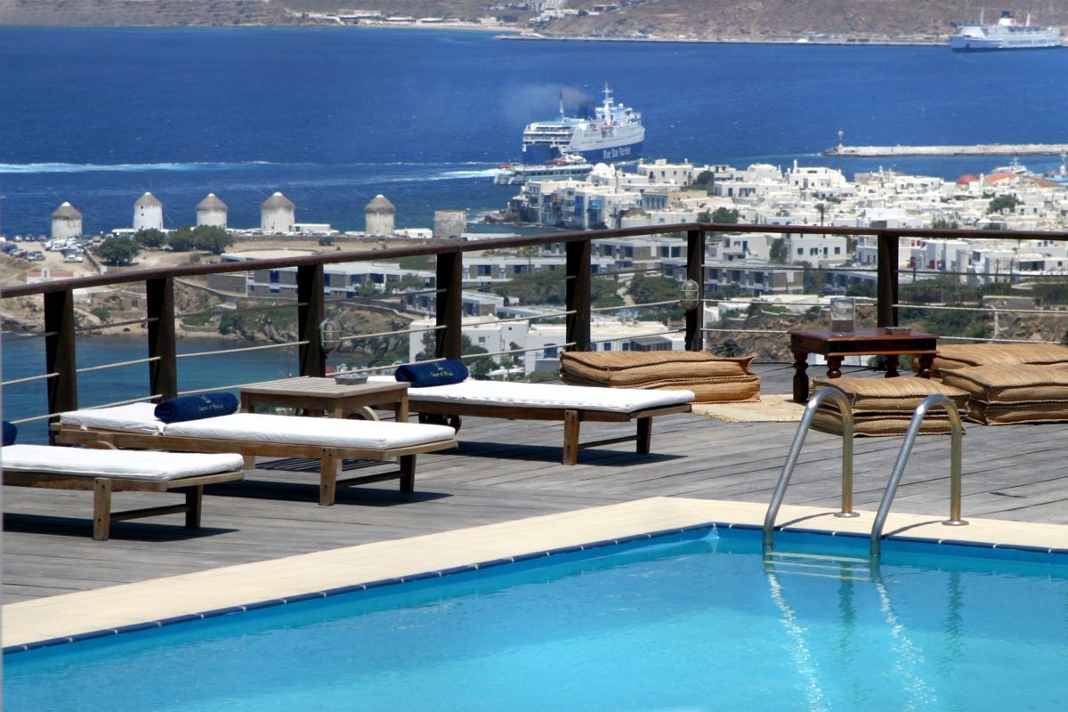 Mykonos Town Tharroe Of Mykonos Boutique Hotel מתקנים תמונה